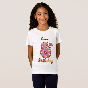 Donut Baby 8th birthday t-shirt