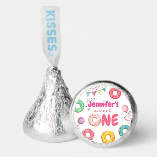 Donut Baby Birthaday  Hersheys Kisses