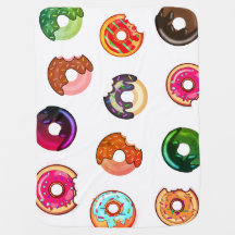 Donut baby blanket