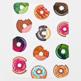 Donut baby blanket