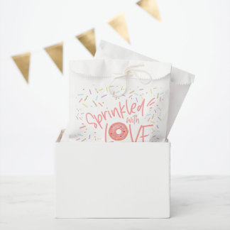 Donut Baby Shower Sprinkle Favor Bag