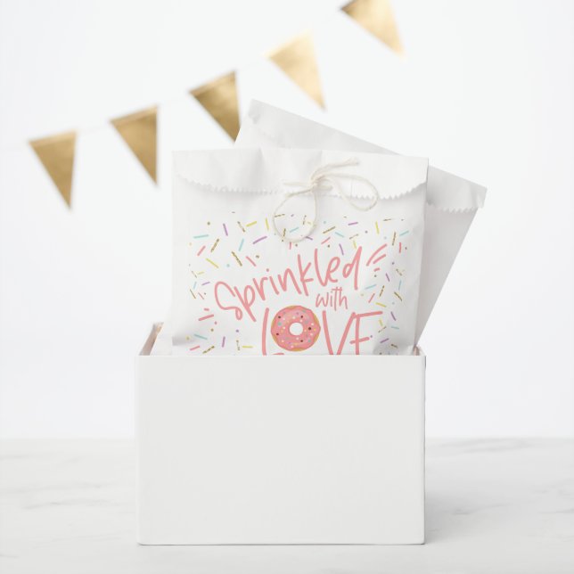 Donut Baby Shower Sprinkle Favor Bag (Party)
