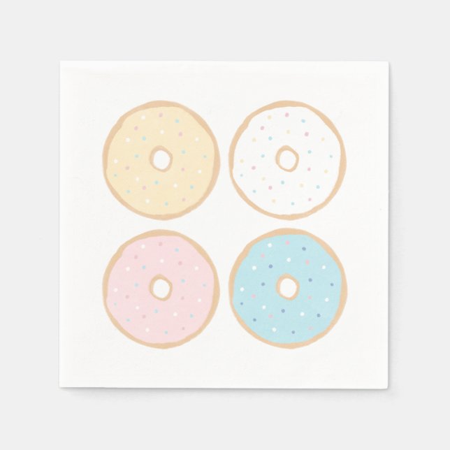 Donut Baby Sprinkle Napkins (Front)