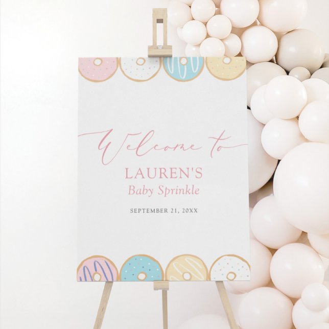 Donut Baby Sprinkle Welcome Sign (Creator Uploaded)