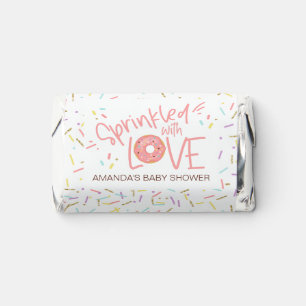 Donut Baby Sprinkled with Love Candy Bar Wrapper Hershey's Miniatures