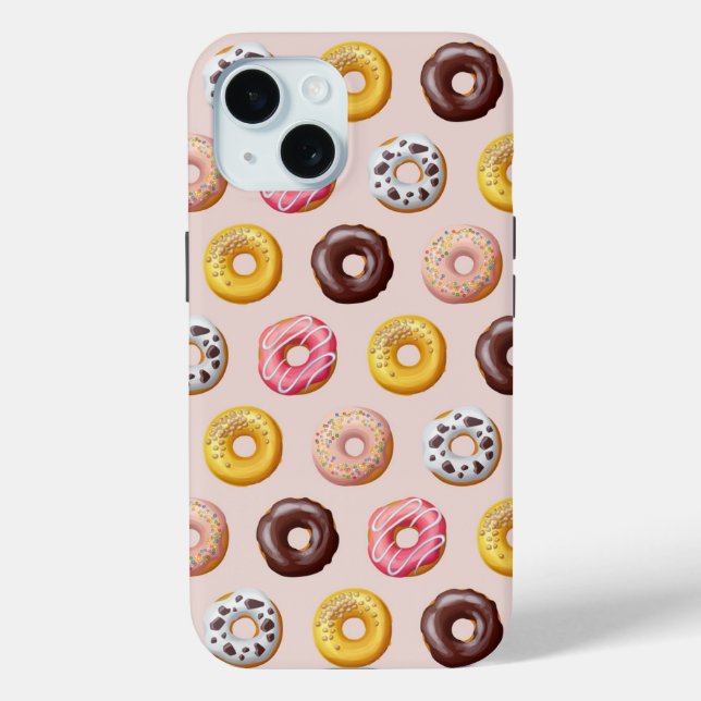 Donut Bakery Shop Pattern Case-Mate iPhone Case (Back)