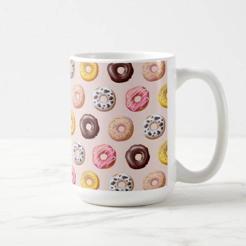 Donut Bakery Shop Pattern Coffee Mug