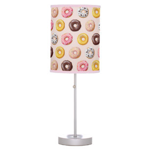 Donut Bakery Shop Pattern Table Lamp