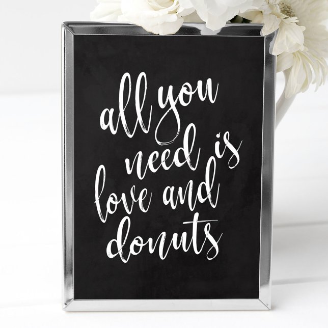 Donut bar 8x10 chalboarboard wedding sign (Creator Uploaded)
