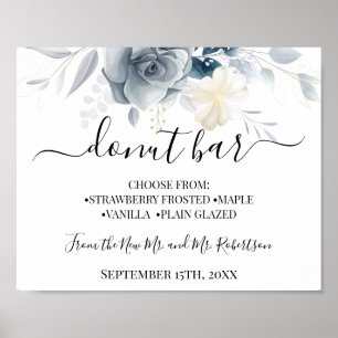 Donut Bar Sweets Table Wedding Reception Sign