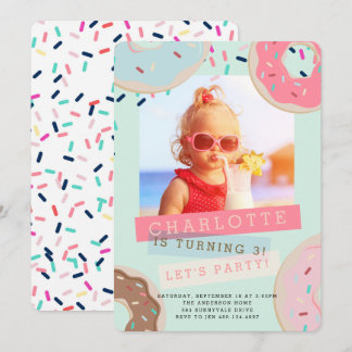 Donut Birthday Invitation - Donut Miss This Party!