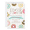 Donut Birthday Party Invitation Rise and Shine