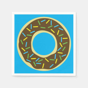 Donut Birthday Party Napkins