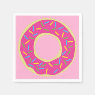 Donut Birthday Party Napkins