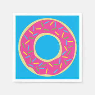 Donut Birthday Party Napkins