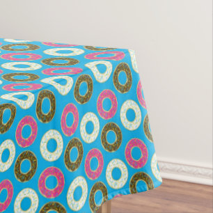 Donut Birthday Party Tablecloth