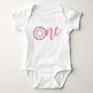 Donut Birthday T-Shirt Sweet One Donut T-Shirt Baby Bodysuit