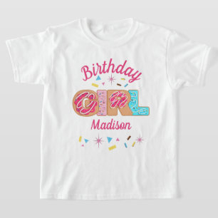Donut Birthday toddler tshirts