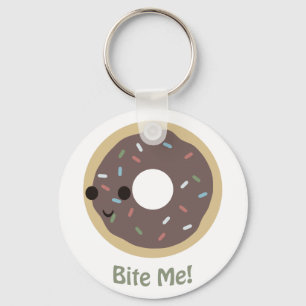 Donut Bite Me! Keychain