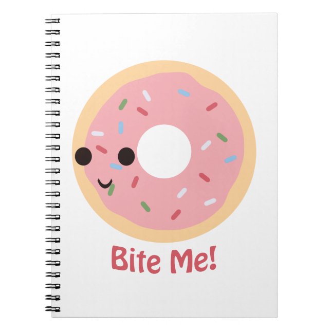 Donut Bite Me! Notebook (Front)