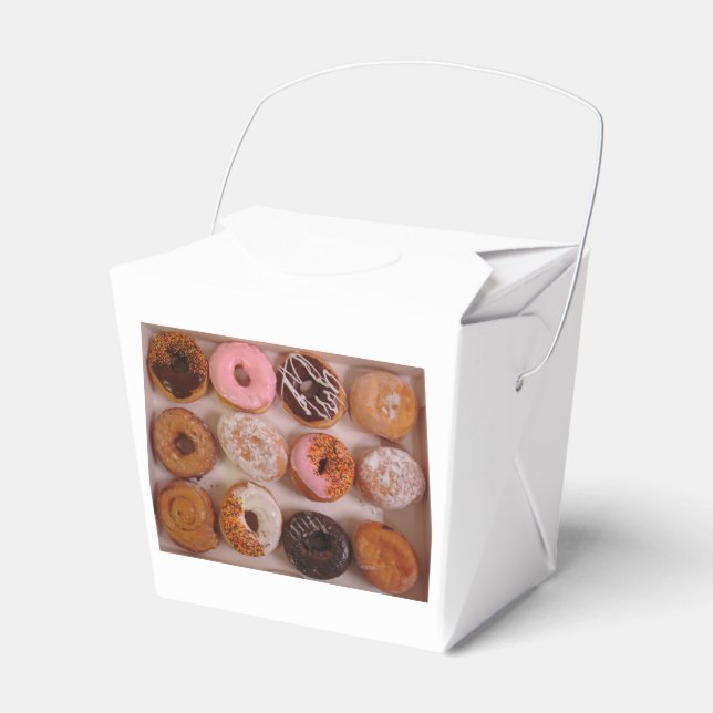 Donut Box! Favor Boxes (Front Side)