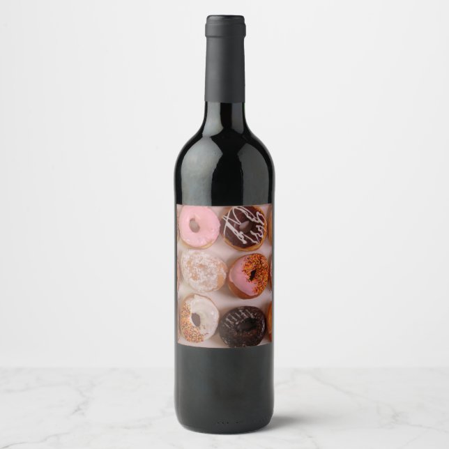 Donut Box! Wine Label (Front)