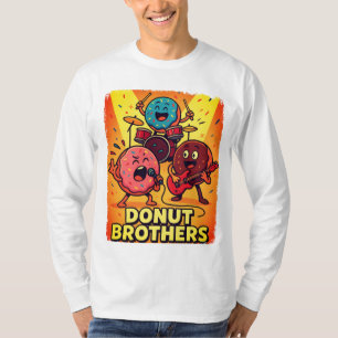 Donut Brothers Rock Band T-Shirt