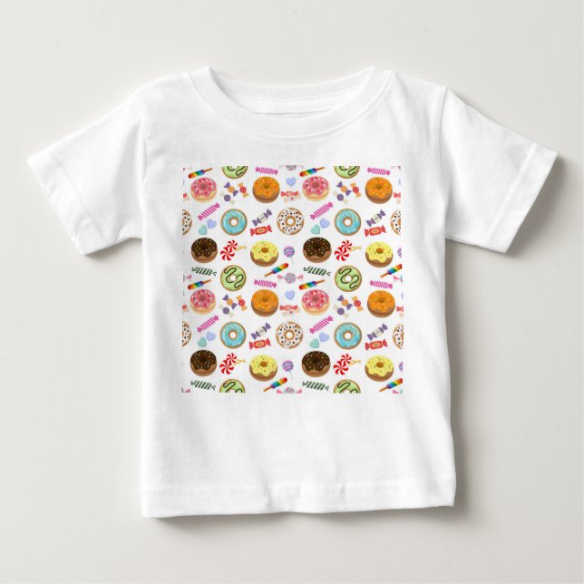 donut&candy baby T-Shirt (Front)