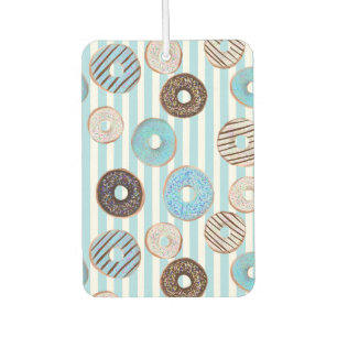 Donut car air freshener for the family car.