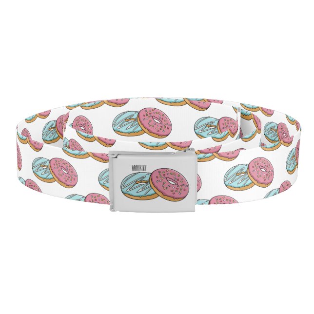 Donut cartoon illustration belt (Coil)