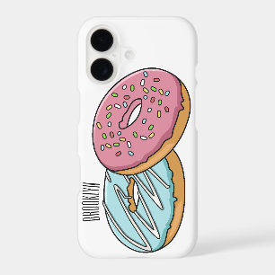 Donut cartoon illustration iPhone 17 case
