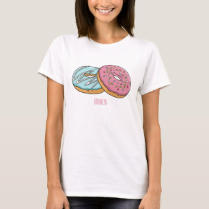 Donut cartoon illustration T-Shirt