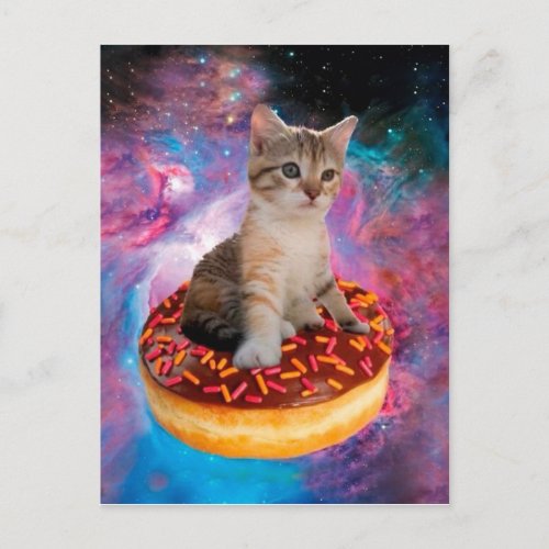 Donut Cat _ Donut lover Postcard