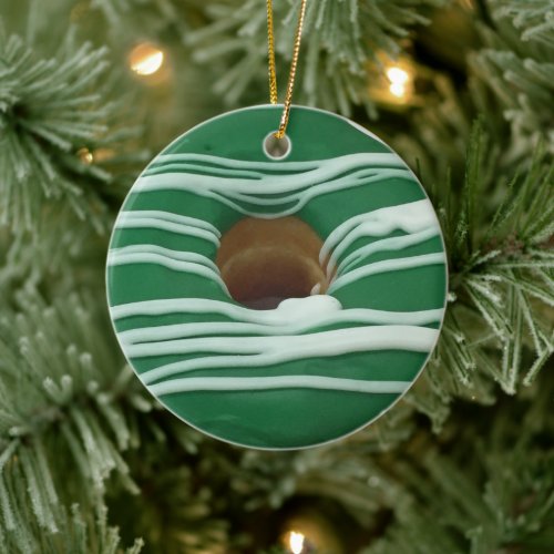 Donut Ceramic Ornament