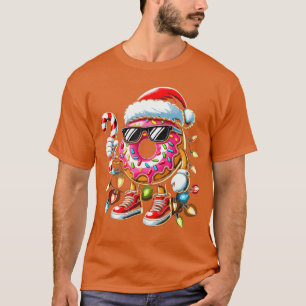 Donut Christmas Doughnut Xmas For Men Women friend T-Shirt