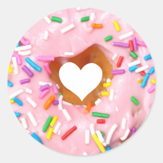 Donut Classic Round Sticker