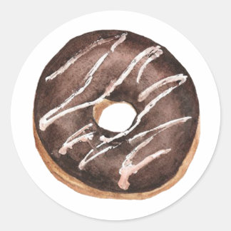 Donut Classic Round Sticker