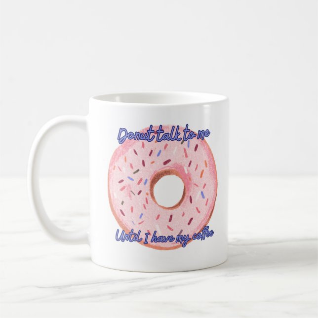 Donut coffee mug (Left)