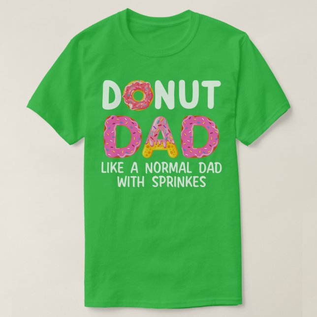 Donut Dad Definition  T-Shirt (Design Front)