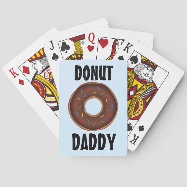 DONUT DAD PLAYING CARDS (Back)