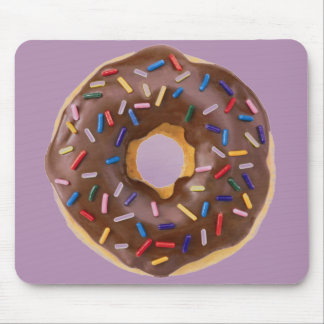 donut design mouse pad