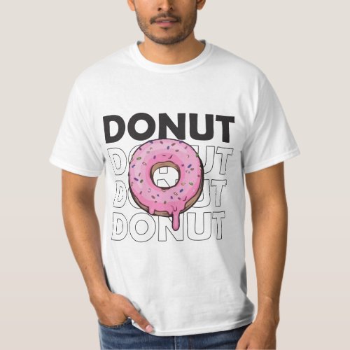 Donut Design T_Shirt