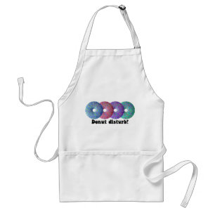 Donut disturb adult apron