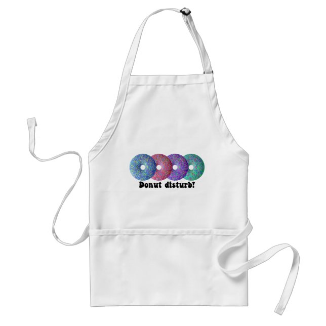 Donut disturb adult apron (Front)