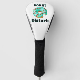 Donut Disturb fun Golf Head Cover