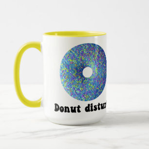 Donut disturb mug