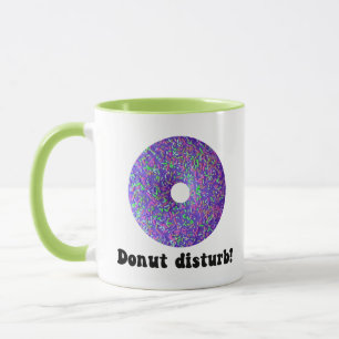 Donut disturb mug
