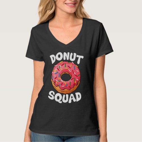 Donut  Donut Squad Cute Birthday Cute Graphic T_Shirt