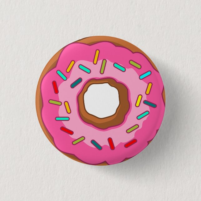 Donut,donuts, Button (Front)