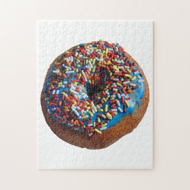 Donut Doughnut Snack Food Creative  Jigsaw Puzzle (Vertical)